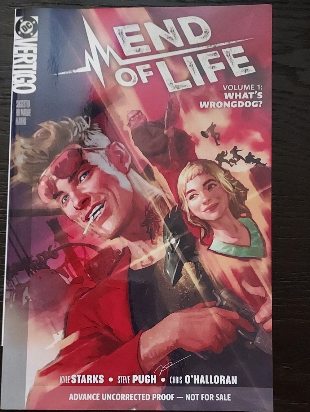 "End of Life" Volume 1 Comic Book - Red Cover